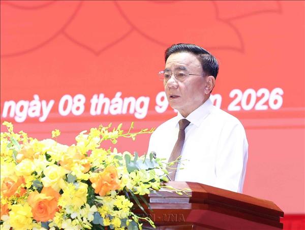 Thường trực Ban Bí thư Trần Cẩm Tú dự Lễ khai giảng tại Học viện Chính trị quốc gia Hồ Chí Minh