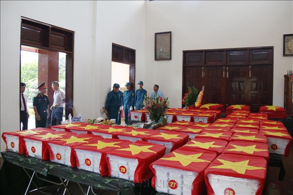 Lâm Đồng tổ chức lễ viếng, vận chuyển mẫu hài cốt liệt sĩ phục vụ giám định ADN