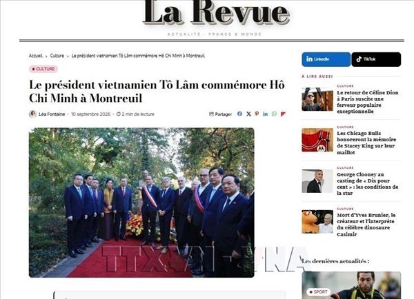 La presse française salue la nouvelle dynamique des relations France-Vietnam