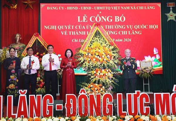 Xây dựng Chi Lăng thành một đô thị xanh, thông minh, phát triển bền vững