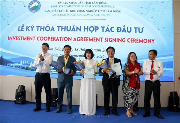 Thêm nhiều dự án đầu tư vào các khu công nghiệp Lâm Đồng