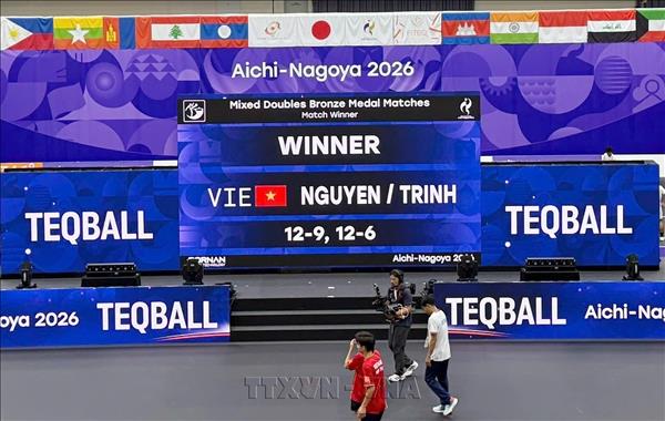 ASIAD 2026: Việt Nam giành được huy chương đầu tiên