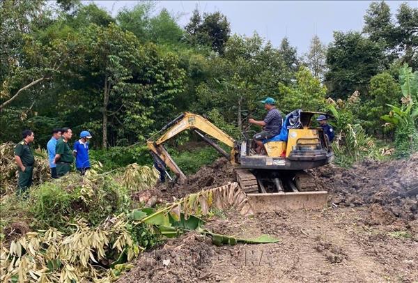 Mở rộng phạm vi tìm kiếm tại khu vực từng là nơi an táng liệt sĩ trong chiến tranh