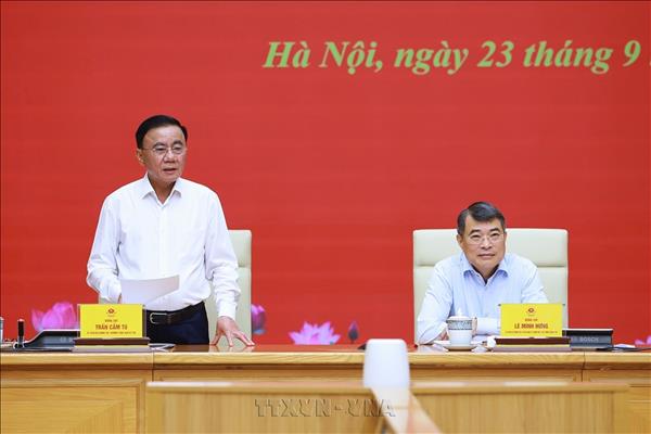Thông qua dự thảo Báo cáo kết quả kiểm tra, giám sát (đợt 3) đối với Ban Thường vụ Đảng ủy Chính phủ