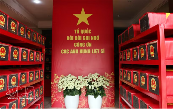 Quelque 664 restes de soldats tombés au combat retrouvés au parc Le Thi Rieng