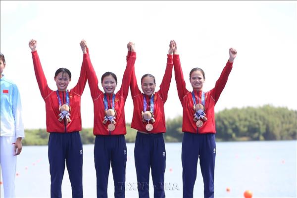 ASIAD 2026: Vietnam rowers race to bronze in womens quadruple sculls