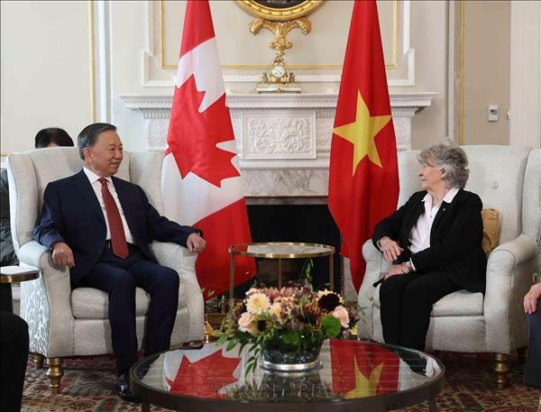 Top leader meets with Governor General of Canada