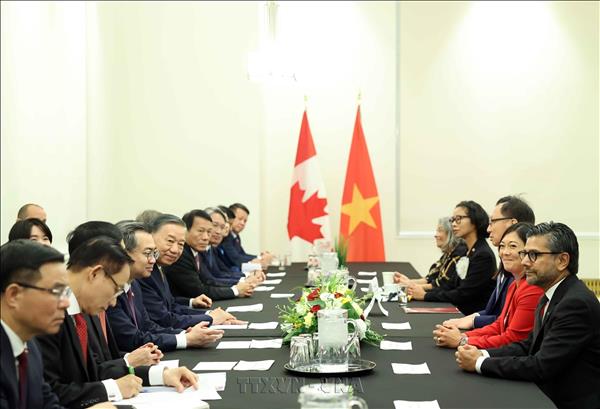 越共中央总书记、国家主席苏林会见加越友好议员小组