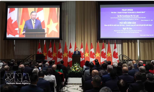 Le Vietnam et le Canada disposent dun large potentiel de coopération dans la nouvelle ère
