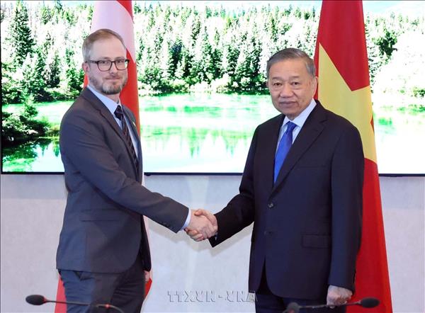 Tổng Bí thư, Chủ tịch nước Tô Lâm tiếp lãnh đạo Đảng Cộng sản Canada