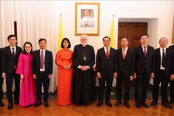 Vietnam, Holy See step up exchanges, cooperation