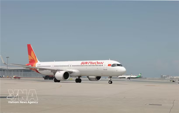 太阳富国航空正式开通河内—中国香港直达航线