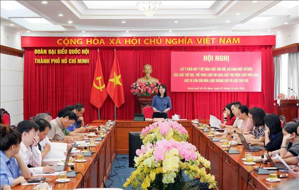 Sửa đổi, bổ sung luật đáp ứng yêu cầu cải cách hành chính trong lĩnh vực văn hóa, thể thao, du lịch