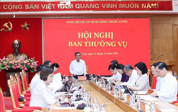 Thường trực Ban Bí thư Trần Cẩm Tú: Nâng cao chất lượng công tác xây dựng Đảng và đánh giá cán bộ
