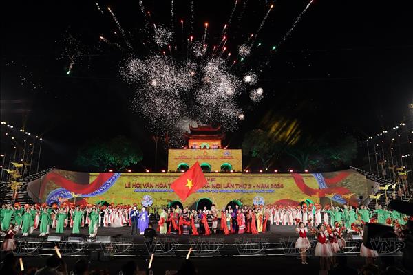 Đặc sắc đêm khai mạc Lễ hội văn hóa thế giới tại Hà Nội lần thứ hai 2026 