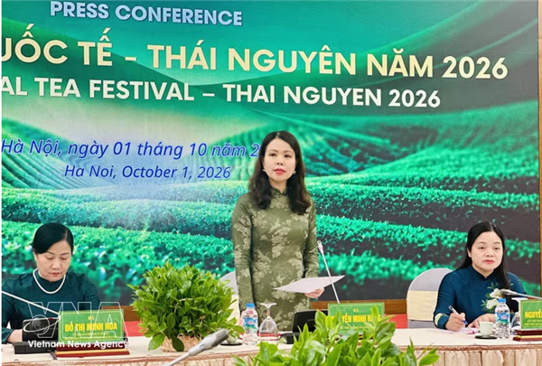Le Festival international du thé de Thai Nguyen 2026 proposera une série dévénements denvergure