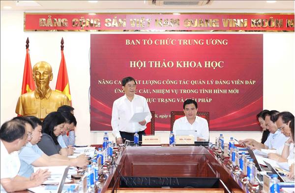 Nâng cao chất lượng công tác quản lý đảng viên đáp ứng yêu cầu, nhiệm vụ trong tình hình mới