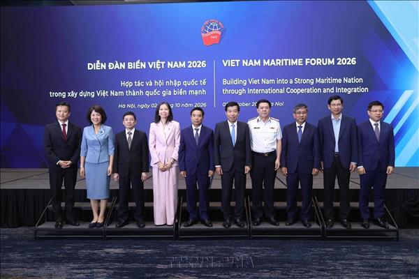 Khai mạc Diễn đàn Biển Việt Nam 2026: Hợp tác và hội nhập quốc tế trong xây dựng Việt Nam thành quốc gia biển mạnh