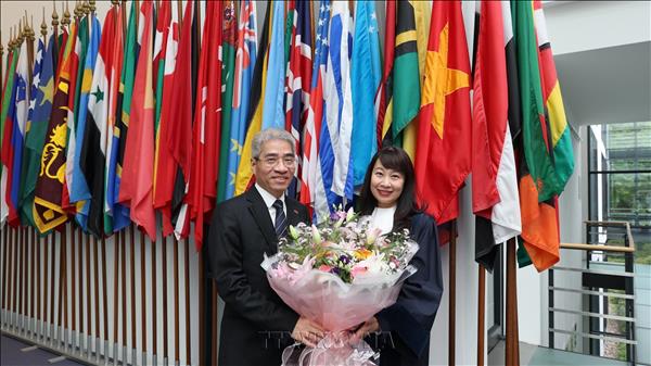 Vietnamese judge Nguyen Thi Lan Anh sworn in at ITLOS in Hamburg