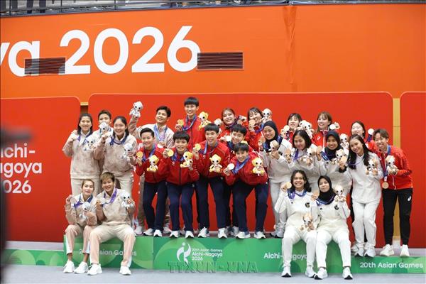 ASIAD 2026 : le Vietnam décroche sa troisième médaille dor grâce au sepak takraw féminin