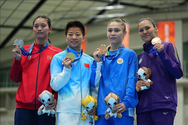 2026 아시안게임 응우옌 티 떰 선수, 여자 복싱 51kg급 은메달 획득