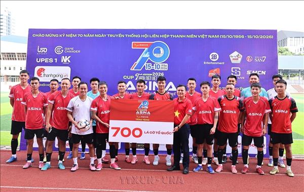 700 đội bóng tranh tài tại Giải bóng đá Thanh niên Việt Nam - Cúp ASINA 2026