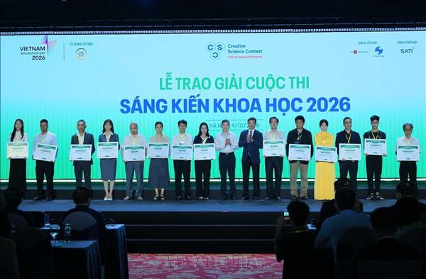 C-HySI – Nền tảng quang học siêu phổ chi phí thấp giành giải Nhất Sáng kiến khoa học 2026