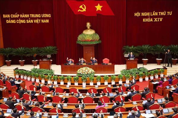 Khai mạc trọng thể Hội nghị lần thứ Tư Ban Chấp hành Trung ương Đảng khóa XIV