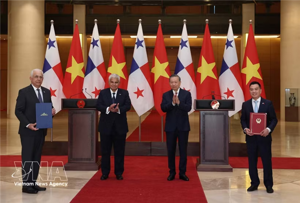 越南与巴拿马通过关于未来两国关系的联合声明