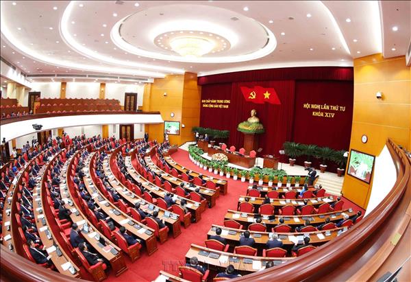 Bế mạc Hội nghị Trung ương lần thứ Tư Ban Chấp hành Trung ương Đảng khóa XIV