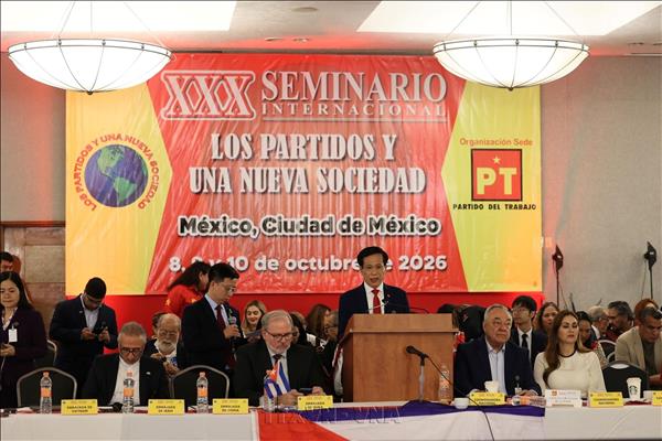 Vietnam reafirma su papel activo en foro internacional de partidos políticos en México