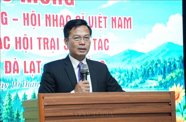 Nhiều nhạc sĩ nổi tiếng hội tụ tại Trại sáng tác Âm nhạc Festival hoa Đà Lạt