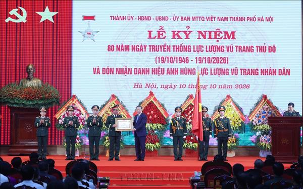 Tổng Bí thư, Chủ tịch nước Tô Lâm: Xây dựng Lực lượng vũ trang Thủ đô tinh, gọn, mạnh đáp ứng yêu cầu trong tình hình mới