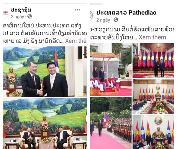 老挝媒体赞扬越南政府总理黎明兴访老成果