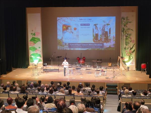 Hiroshima concert spreads message of peace, Vietnam-Japan friendship