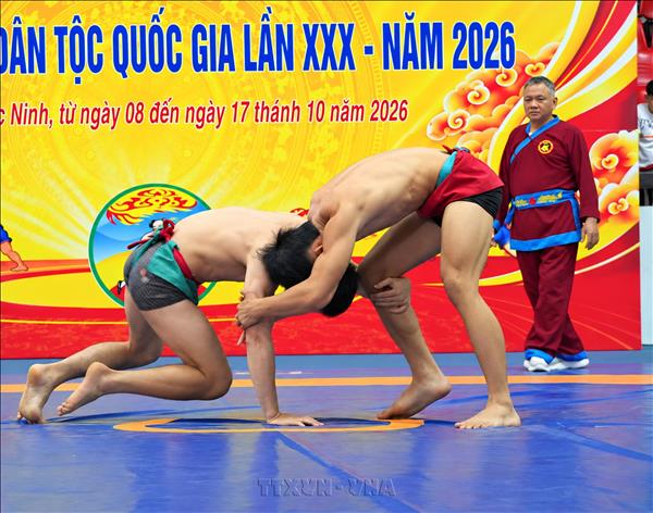 Khai mạc Giải vô địch Vật dân tộc quốc gia lần thứ XXX