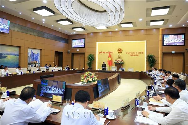 Phiên họp thứ 7 Ủy ban Thường vụ Quốc hội: Tập trung kiểm soát lạm phát, giữ vững ổn định kinh tế vĩ mô