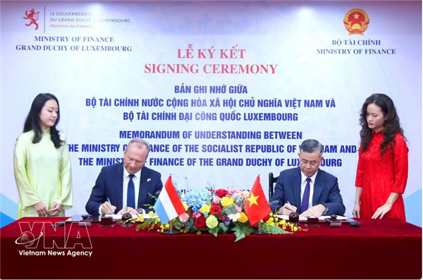 Vietnam-Luxembourg : un accord pour approfondir la coopération financière