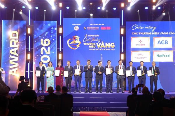 Ho Chi Minh City honours top 50 brands for 2026