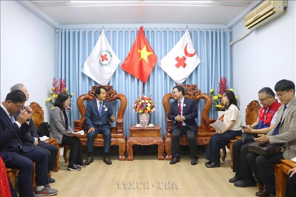 Ho Chi Minh City, Incheon Red Cross societies strengthen humanitarian cooperation