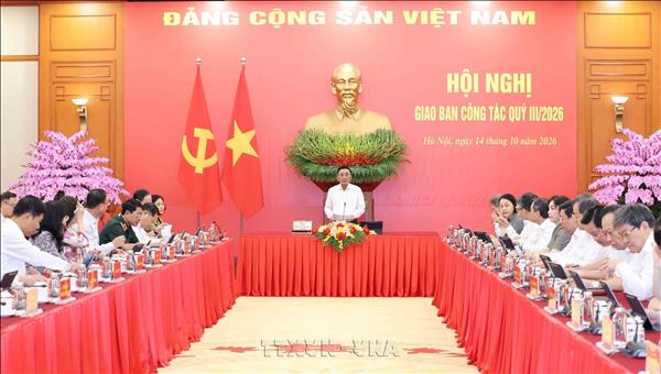Thường trực Ban Bí thư Trần Cẩm Tú: Khẩn trương, quyết liệt triển khai các nhiệm vụ trọng tâm 3 tháng cuối năm 