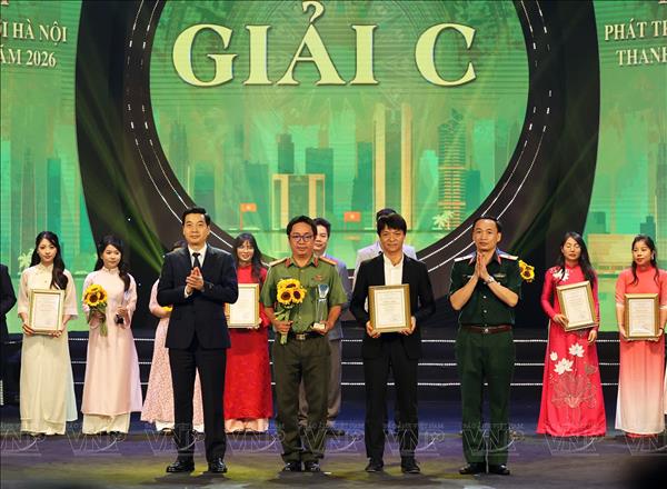 Báo Ảnh Việt Nam đạt giải C Giải Báo chí về phát triển văn hóa và xây dựng người Hà Nội thanh lịch, văn minh lần thứ IX   
