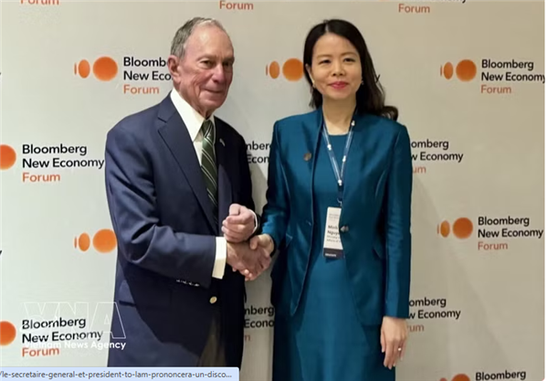 Le Vietnam apporte des contributions importantes au Bloomberg New Economy Forum 2026 en Inde