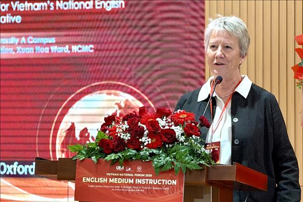 Đưa tiếng Anh thành ngôn ngữ thứ hai trong trường học cần chiến lược quốc tế hóa