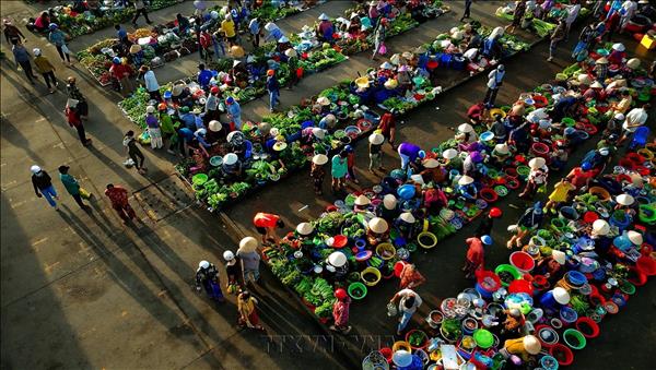 Nét đẹp mộc mạc chợ quê ở Cần Thơ
