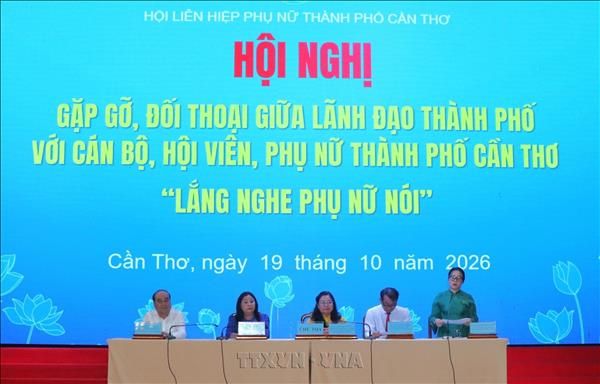 Tạo môi trường để phụ nữ cống hiến và thụ hưởng thành quả phát triển