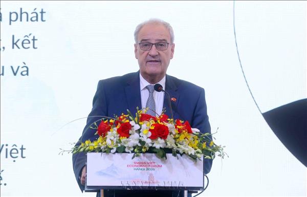 Swiss President wraps up successful visit to Vietnam