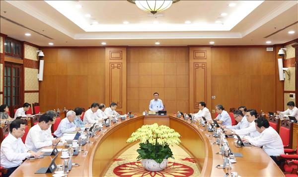 Thường trực Ban Bí thư Trần Cẩm Tú làm việc với Học viện Chính trị quốc gia Hồ Chí Minh