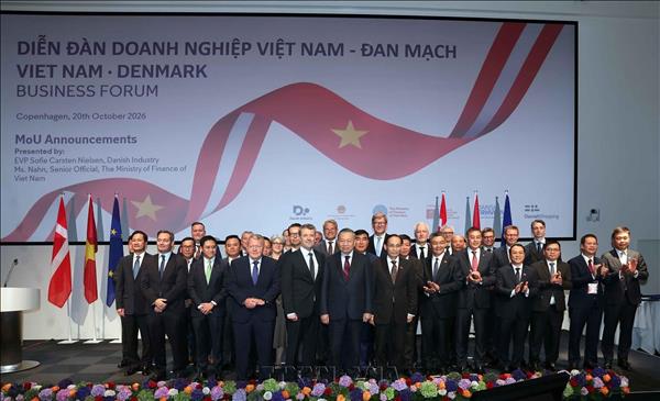 Tổng Bí thư, Chủ tịch nước Tô Lâm chứng kiến Lễ trao các văn kiện hợp tác Việt Nam – Đan Mạch