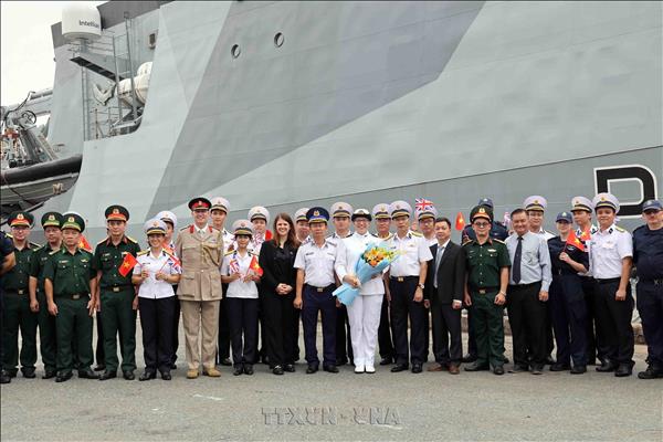 UK Royal Navys patrol vessel pays second visit to Ho Chi Minh City